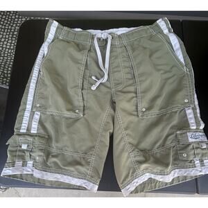 Life is Good Swim Trunks Mesh Lined Men's Size Medium Measurement in Description